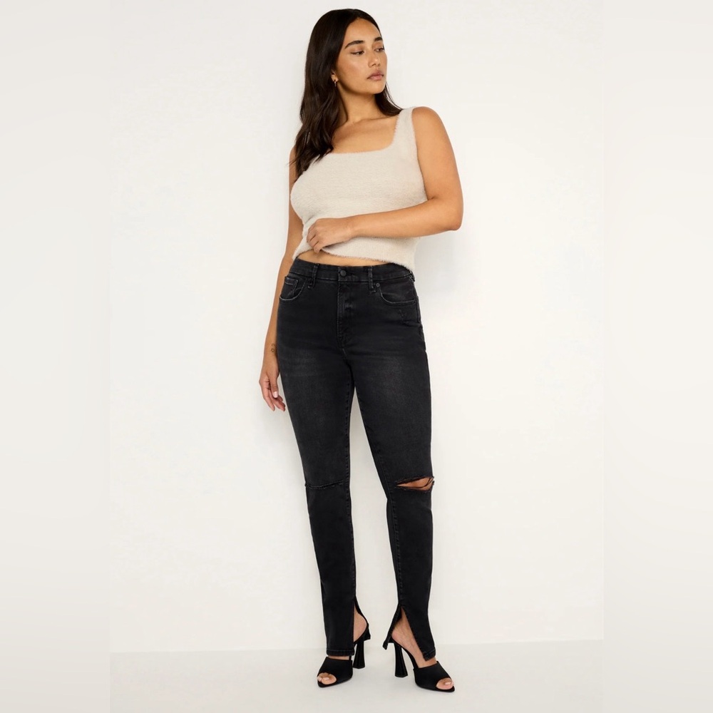 GOOD AMERICAN - ALWAYS FITS GOOD LEGS SKINNY JEANS - Picture 3 of 13